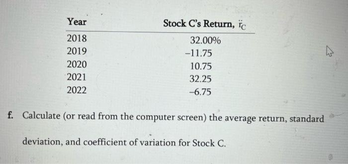 must use Excel functions to answer "ALL calculations. Each question/problem must be