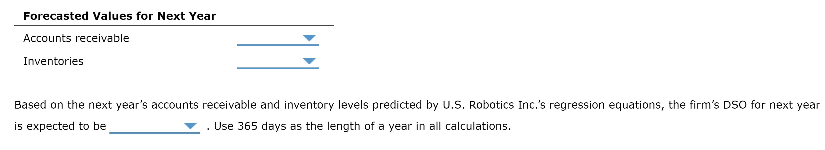 5. Using regression analysis to forecast assets The AFN equation and the