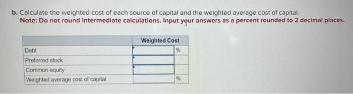 capital [LO11-1] Brook's Window Shields incorporated is trying to calculate its cost