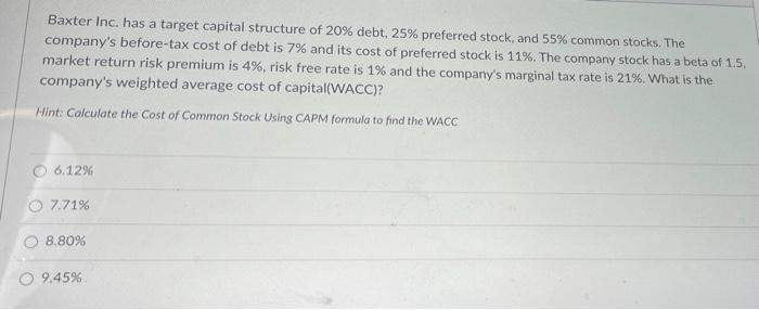 inventory system that will cost $850,000. The system is expected to generate