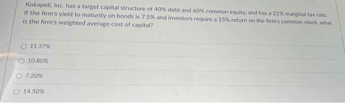 cash flows over the next five years in the amounts of $350,000