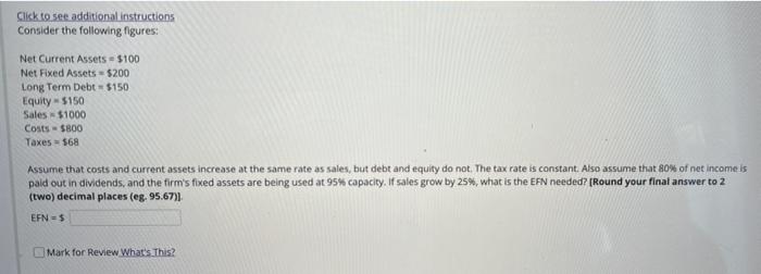 2 Click to see additional instructions Consider the following figures: Net Current