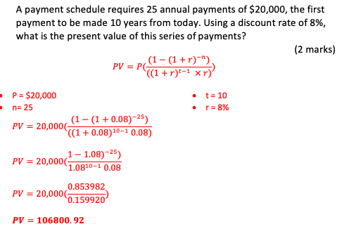 Can someone correct any errors in the workings in red, particularly part