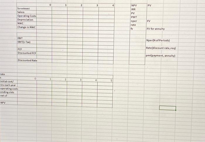 Please show calculations and or excel formulas for answers. :) - You