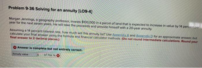 discount rate? Use Appendix B as an approximate answer, but calculate your