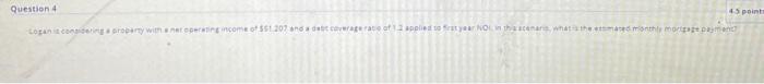  Question 4 45 point Cogan is considering oprywin antering income of