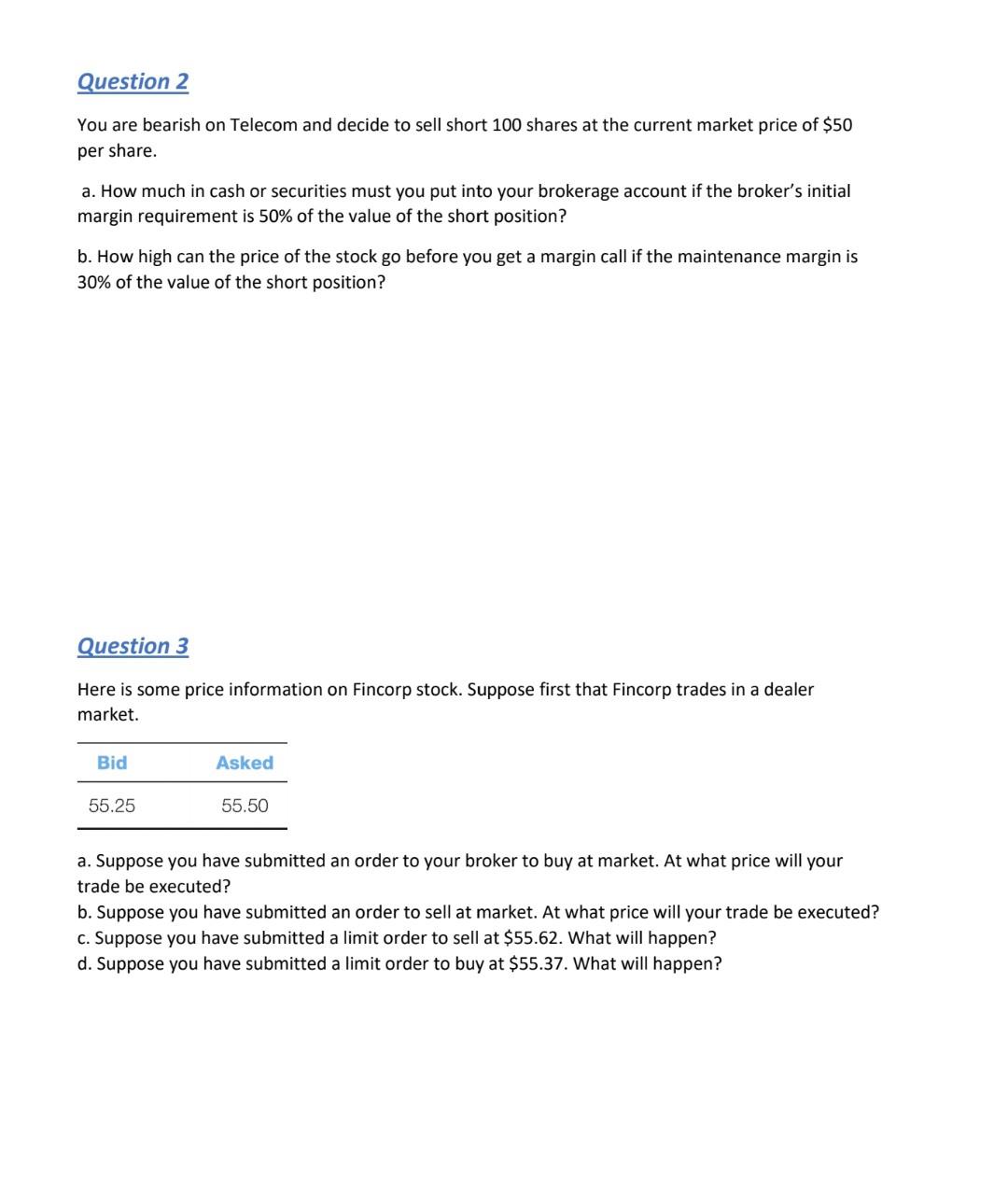 on margin to buy shares in Disney, which is now selling at