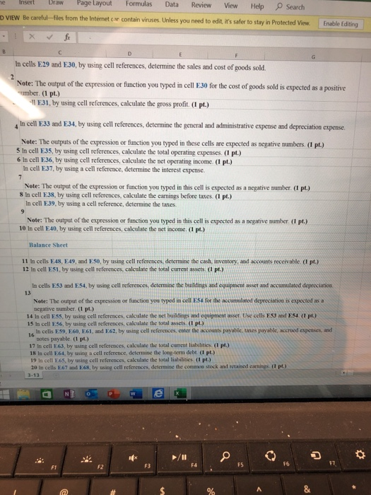 you need to edit, it's safer to stay in Protected View Enable