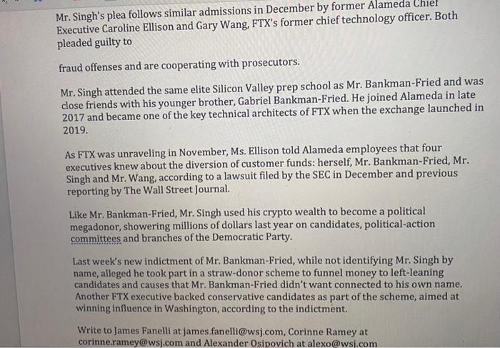 3. What elements of the Tone at the Top are missing at