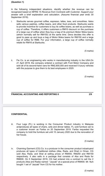 Dear Tutors, please help to answer the questions below based on the