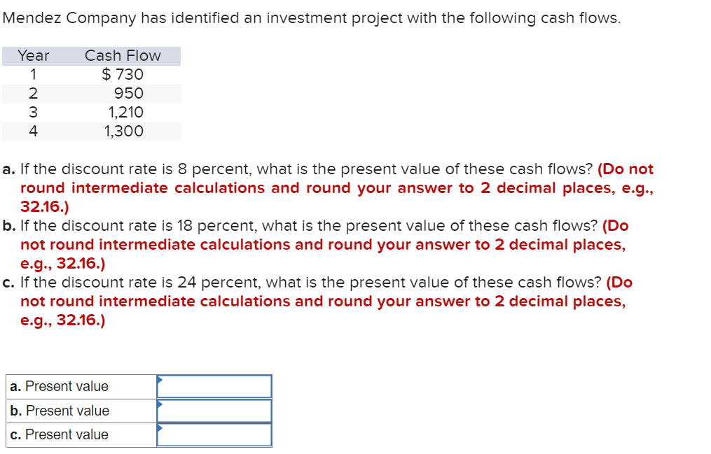 unknown interest rate in each of the following. (Do not round intermediate