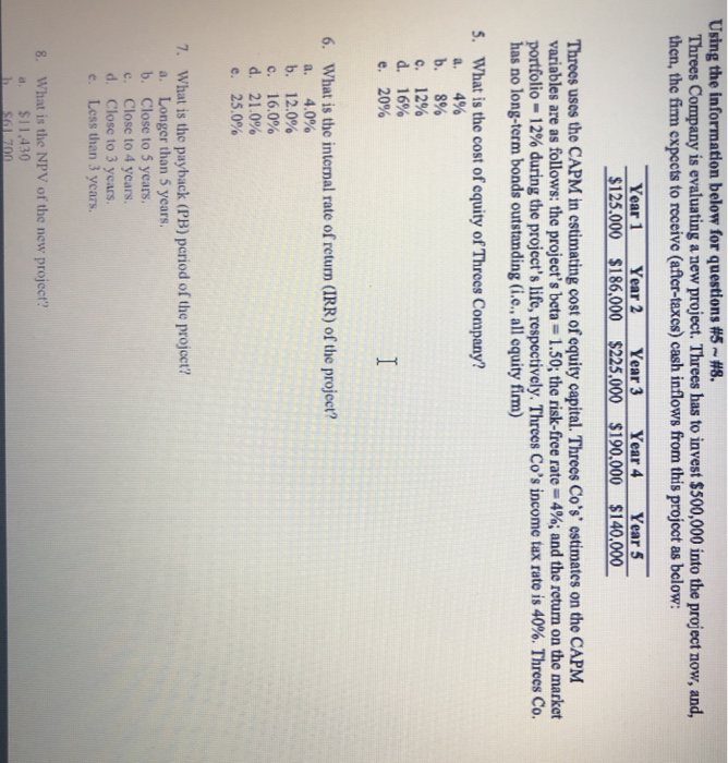  pleaseeee explain i want to really understand this Using the information