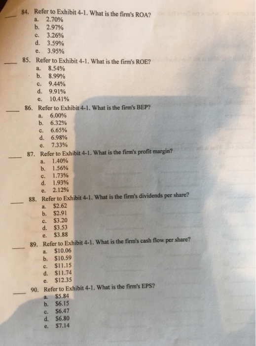 that the firm has no amortization charges, it does not lease any