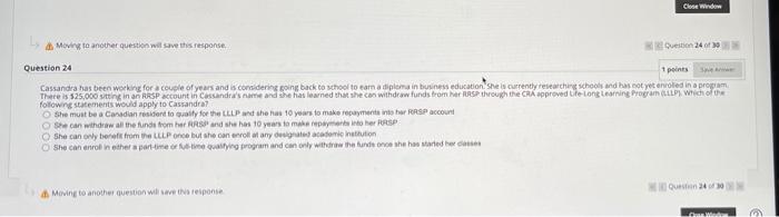 couple of years and is considering going back to school to earn