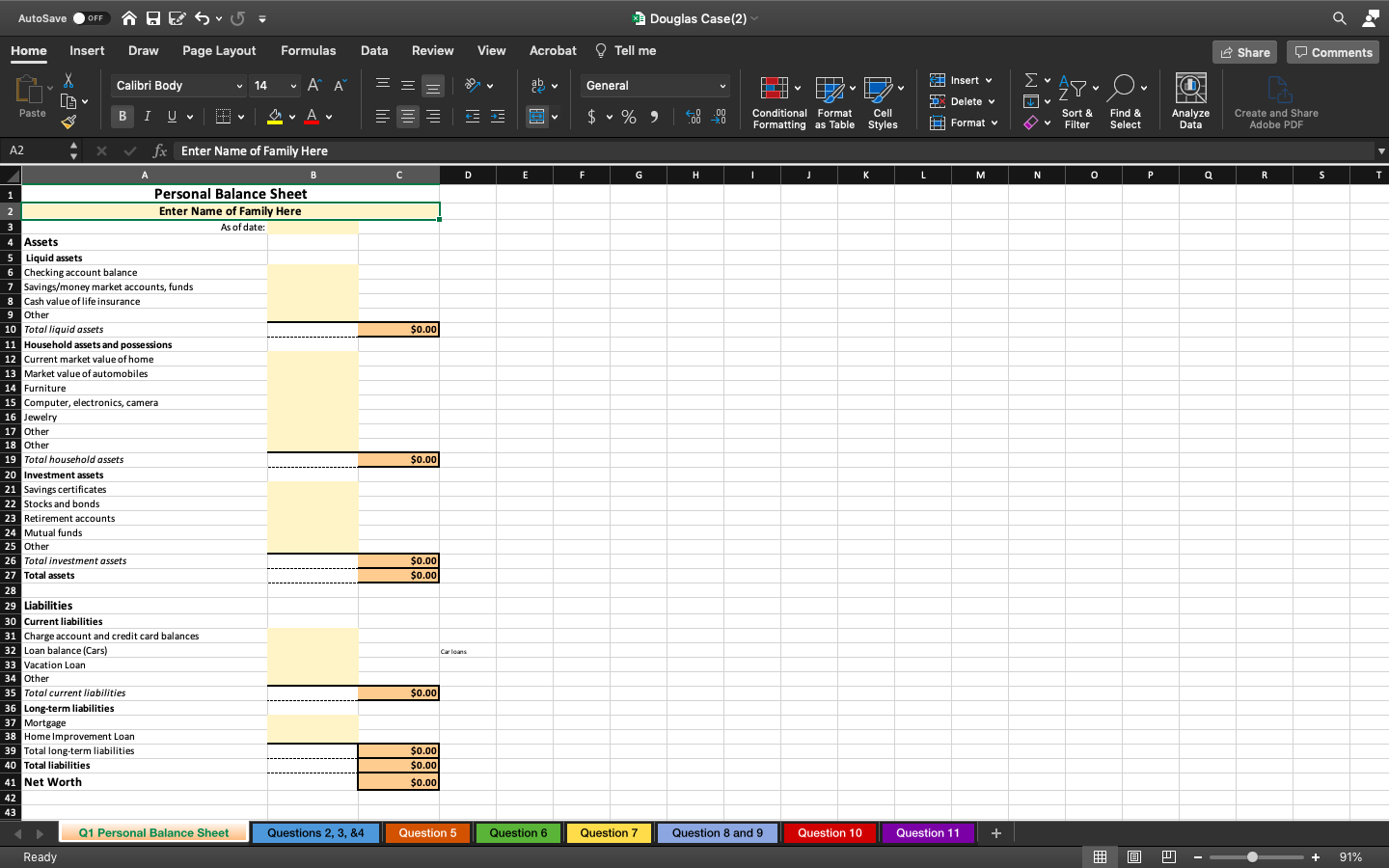 instructions Please read through the questions below and solve each requirement using