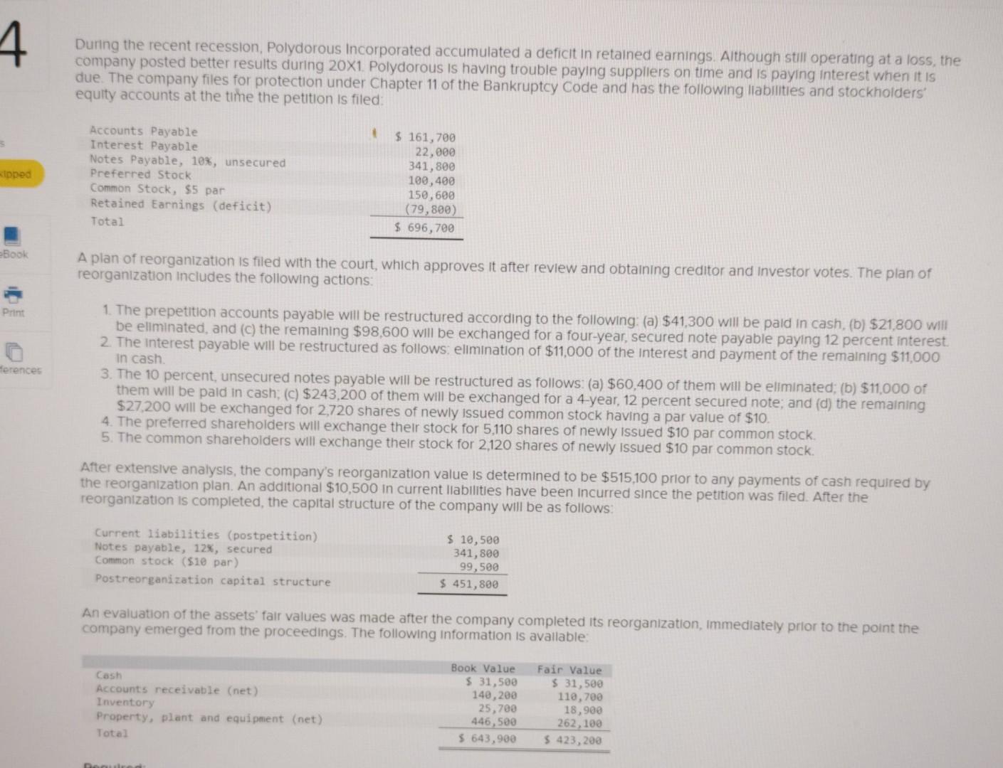  4, only do parts a and b During the recent recession,