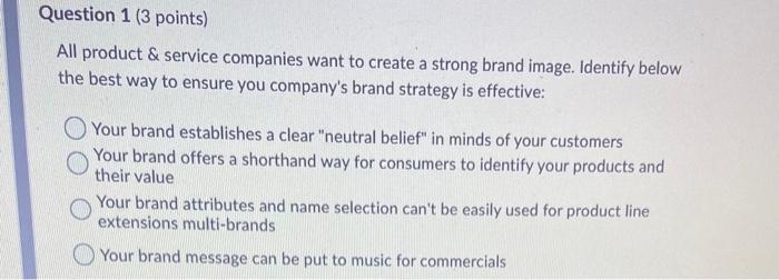 could you plz help with this ! Question 1 (3 points) All