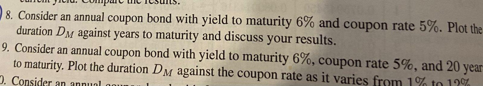 Please help me with question 8. How to plot it on Excel?