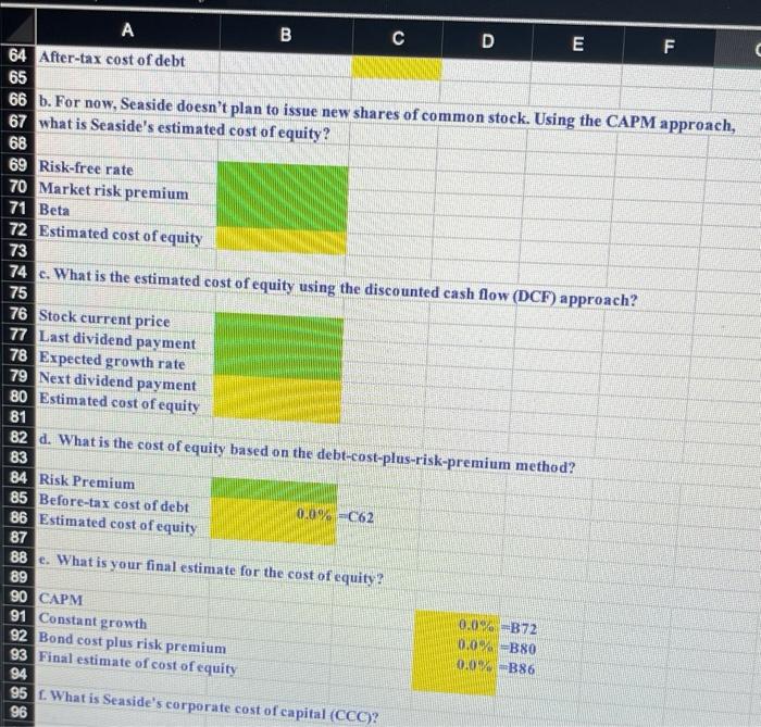 1 4 Cost of Capital 5 6 7 During the last few