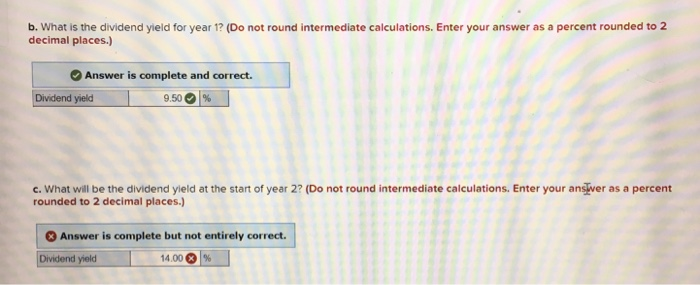 Nonconstant Growth (LO2) You expect a share of stock to pay dividends