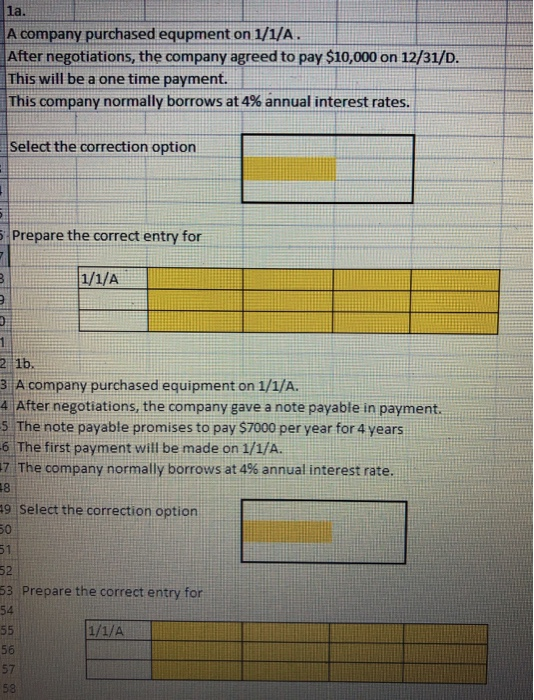 unique circumstances. For each of the following situation, select the correct function