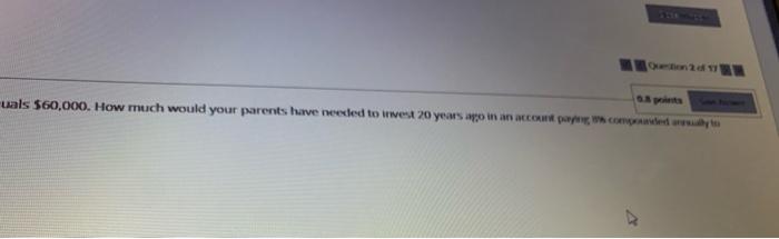 Assume the total expense for your current year in college equals 560.000.