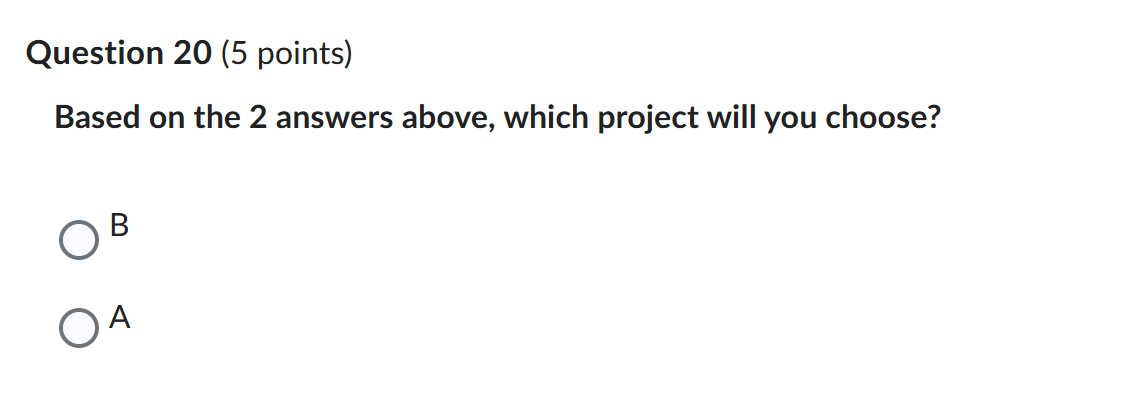 projects: The required on these investments is 13 percent. What is the