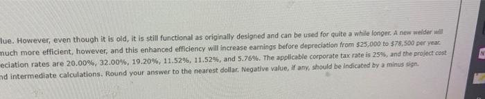 old, fully depreciated, and has no salvage value. However, even though it