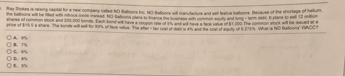 the required return is 12%. You should probably O A. sell the