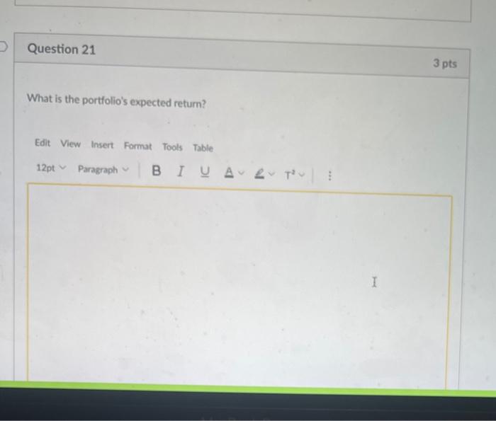 the data below: Security Dunder Mifflin Co. The Buy More Company E(r)