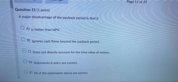 need help on 11 and 12 Question 11 (1 point) A major