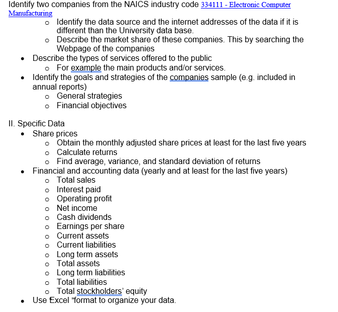  Identify two companies from the NAICS industry code 334111 - Electronic