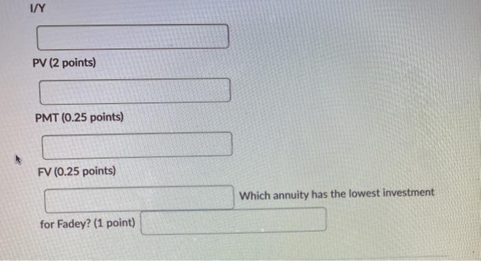 will be 5.20% compounded quarterly. End/Beg (0.5 points) P/Y (0.25 points) C/Y