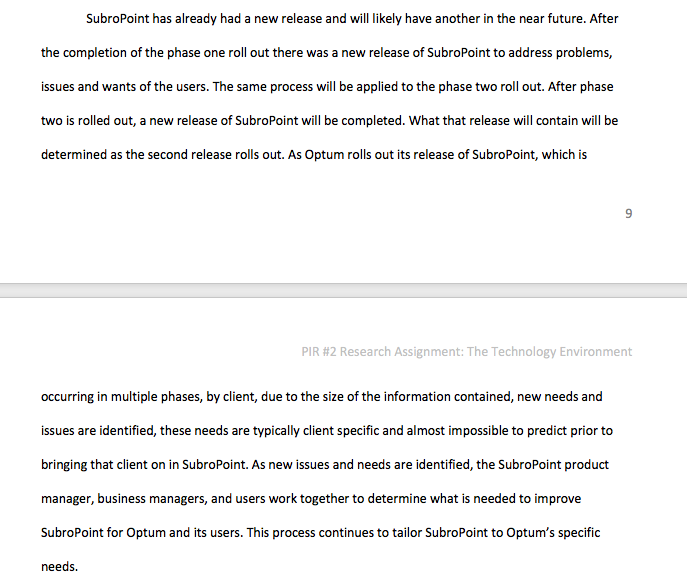 and detail the system's capacity requirements. The third topic detailed will be