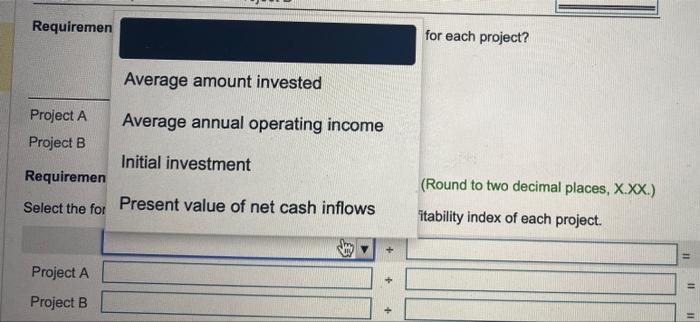 of 14% on investments of this nature. - Project 8 : Cost