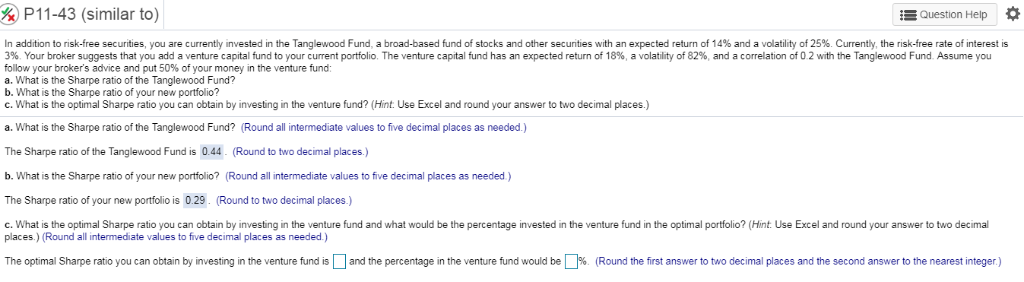 Need help solving for part c). Not sure what Excel function to