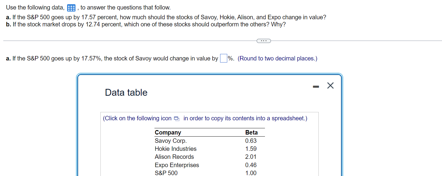  Use the following data, , to answer the questions that follow.