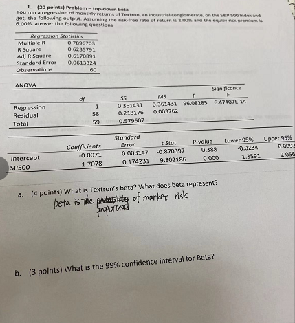  C. Compute the annualized Jensen's alpha. What does this value tell