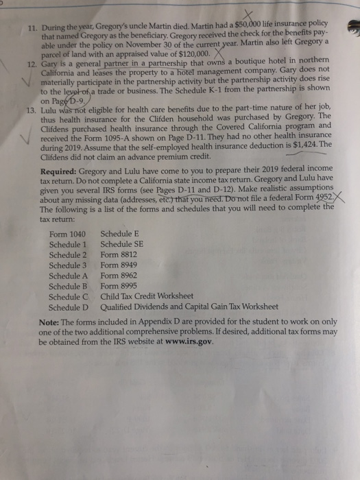 family at the Rock Glen House Bed & Breakfast, which Gregory operates.