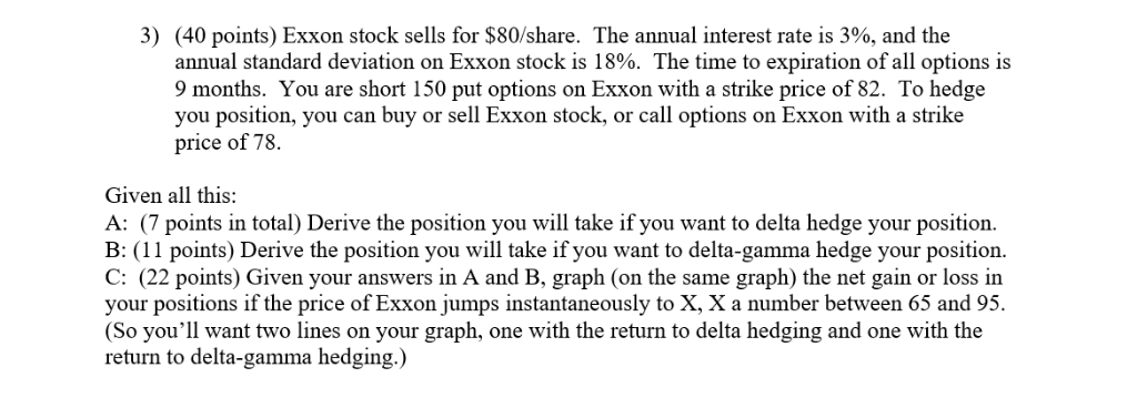 Please include steps with explanations and formulas in part A and B,