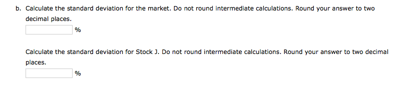 Stock ) have the following probability distributions: Probability r 0.3 12.00% 20.00
