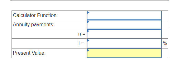 Use the financial calculator app to compute the present value of 10