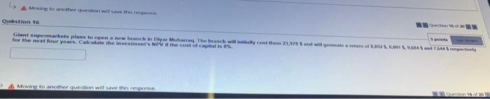  A Mor to another person will save the one Question 16