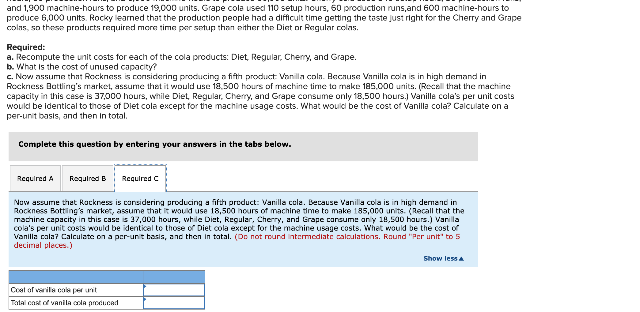under the subject heading, "How do we get Rockness Bottling back on