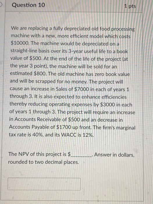 warehouse which will cost $7,000,000 and is expected to have revenues of