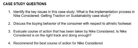  CASE STUDY QUESTIONS 1. Identify the key issues in this case