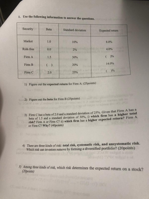  Do only part 3 and 4 please. need urgent. Use the