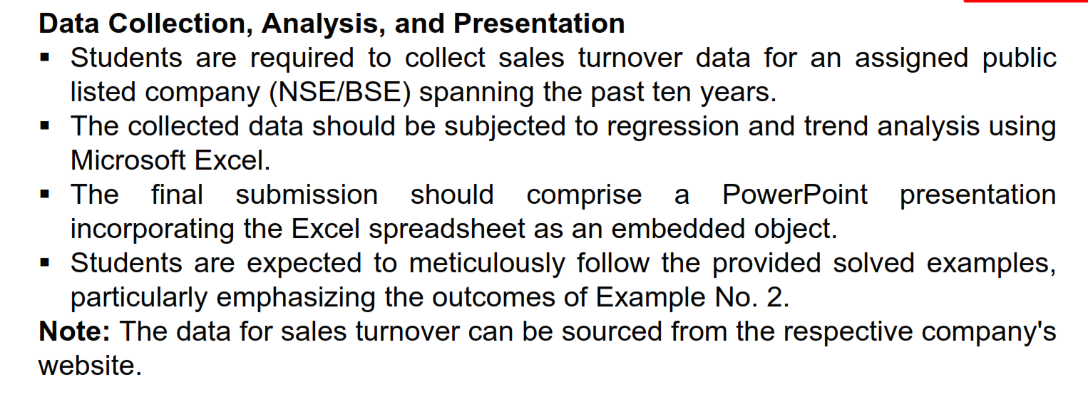  Assignment: Demand Estimation and Forecasting - Trend Line and Regression Analysis