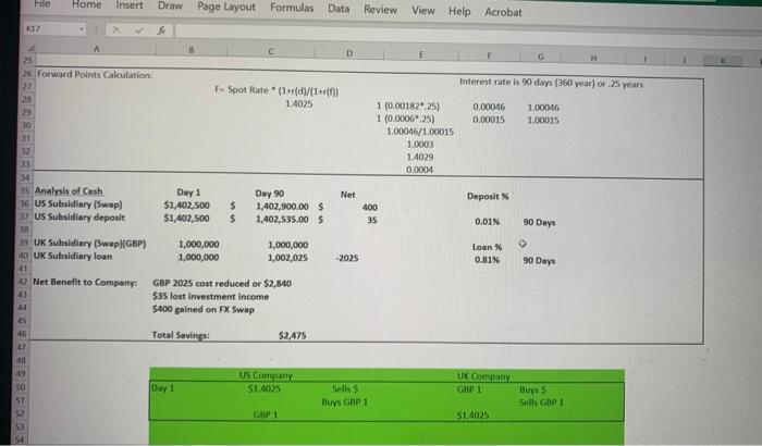 Acrobat K17 D 1 Challenge 2 As International Cash Manager of US