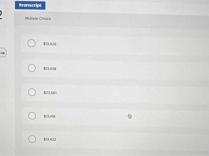 Wims Corporation (assuming no income taxes): the 9 percent. It has predicted